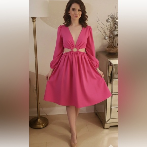 House of Harlow 1960 Dresses & Skirts - House of Harlow 1960 pink dress size large